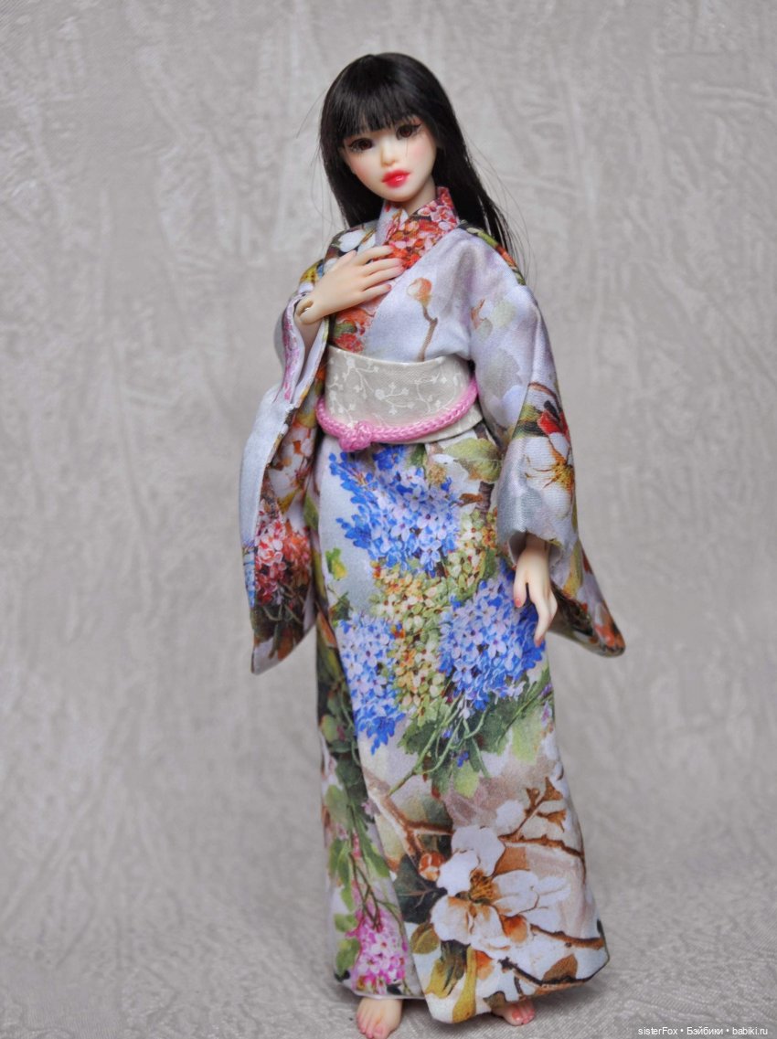 Парочка в кимоно — Авторские шарнирные куклы своими руками: лепка