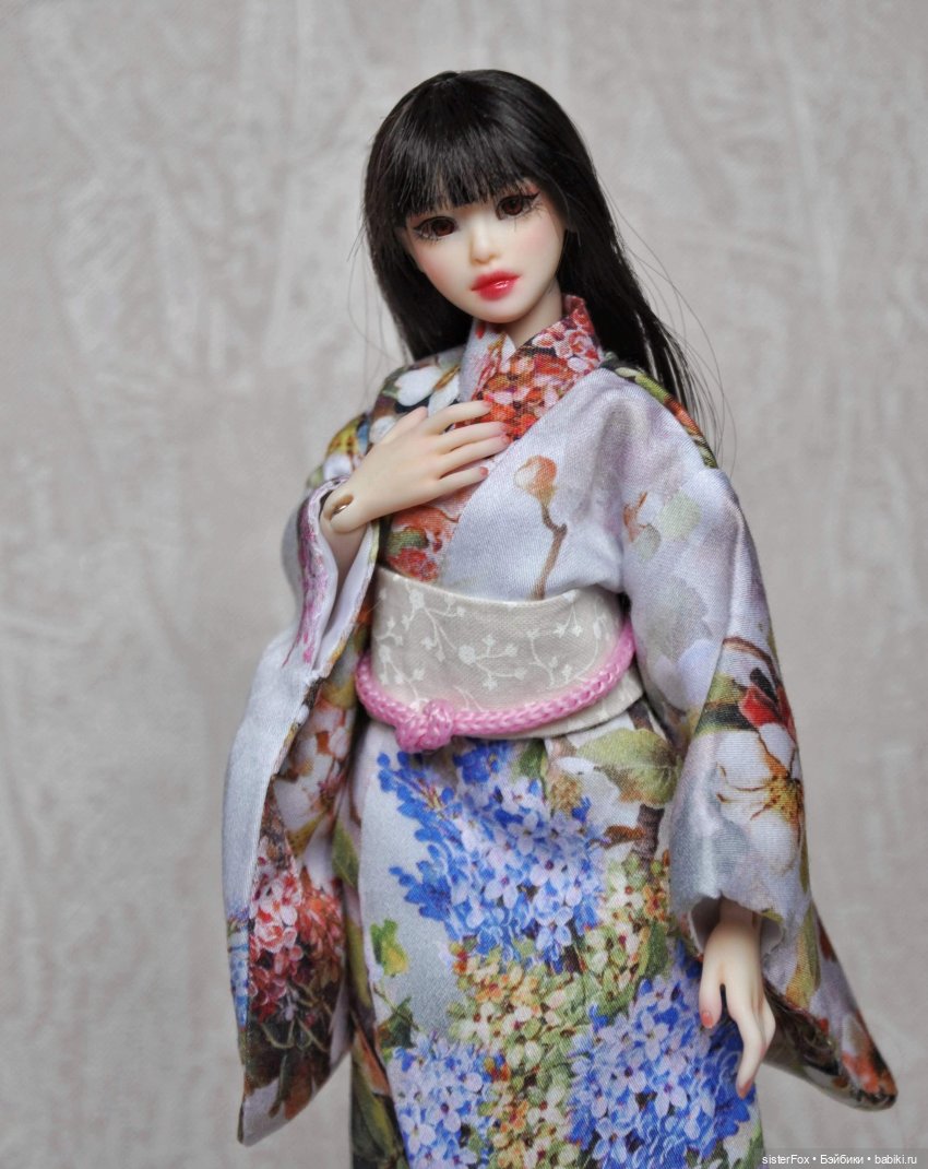 Парочка в кимоно — Авторские шарнирные куклы своими руками: лепка