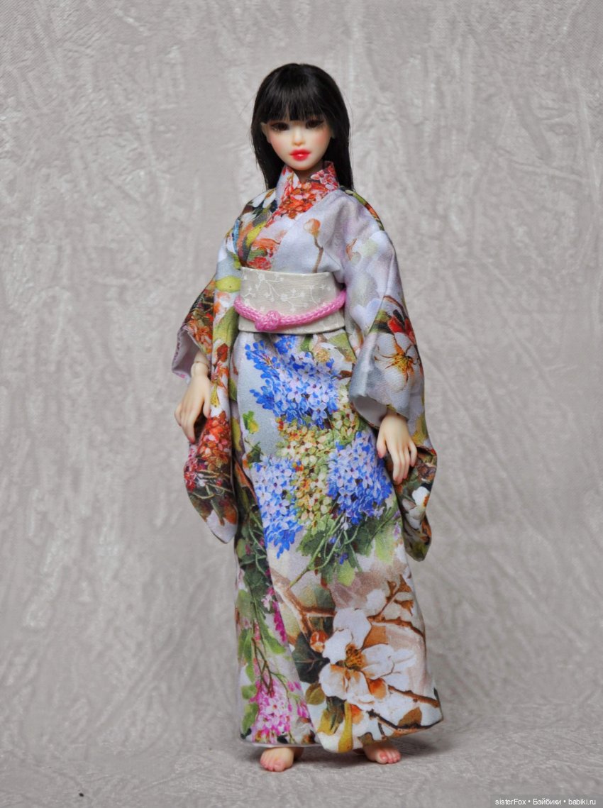 Парочка в кимоно — Авторские шарнирные куклы своими руками: лепка (фото 10)