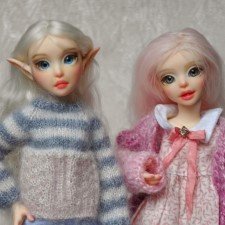 Новые шарнирные куклы-детки от SisterFox