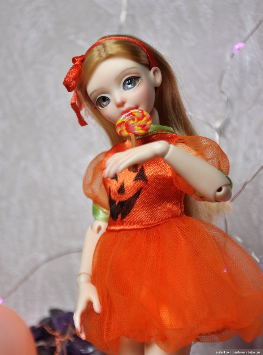 А вы празднуете Хэллоуин | Бэйбики А вы празднуете Хэллоуин — Авторские шарнирные куклы своими руками: лепка (фото 10)