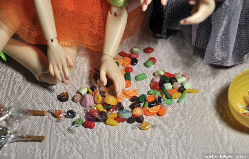 А вы празднуете Хэллоуин | Бэйбики А вы празднуете Хэллоуин — Авторские шарнирные куклы своими руками: лепка (фото 7)