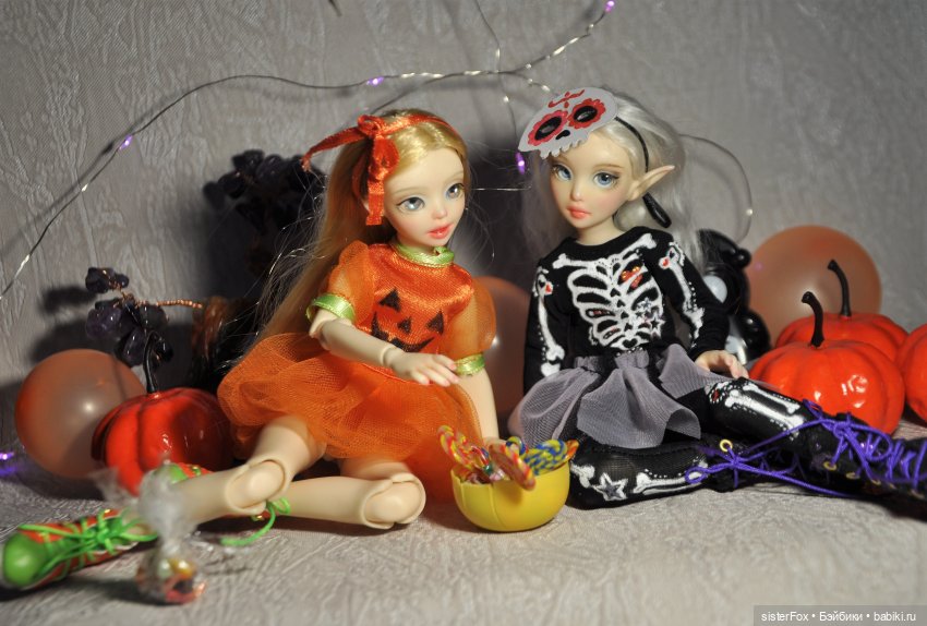 А вы празднуете Хэллоуин | Бэйбики А вы празднуете Хэллоуин — Авторские шарнирные куклы своими руками: лепка (фото 4)