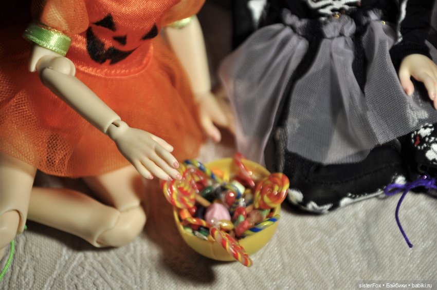 А вы празднуете Хэллоуин | Бэйбики А вы празднуете Хэллоуин — Авторские шарнирные куклы своими руками: лепка (фото 6)