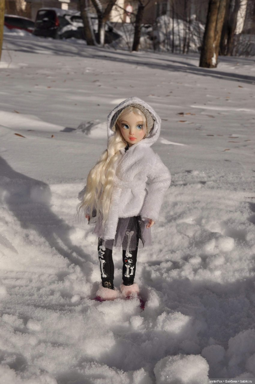 На саночках — Авторские шарнирные куклы своими руками: лепка