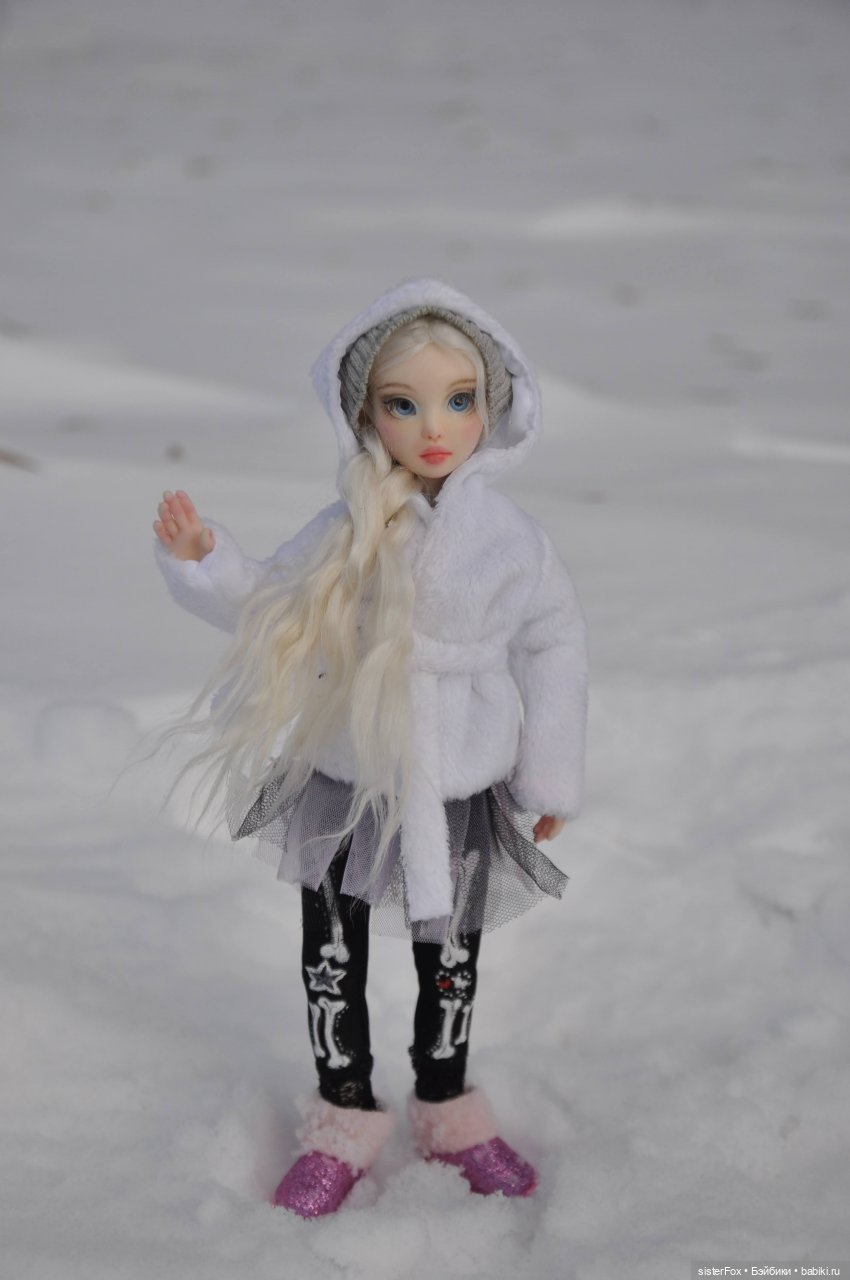 На саночках — Авторские шарнирные куклы своими руками: лепка (фото 5)