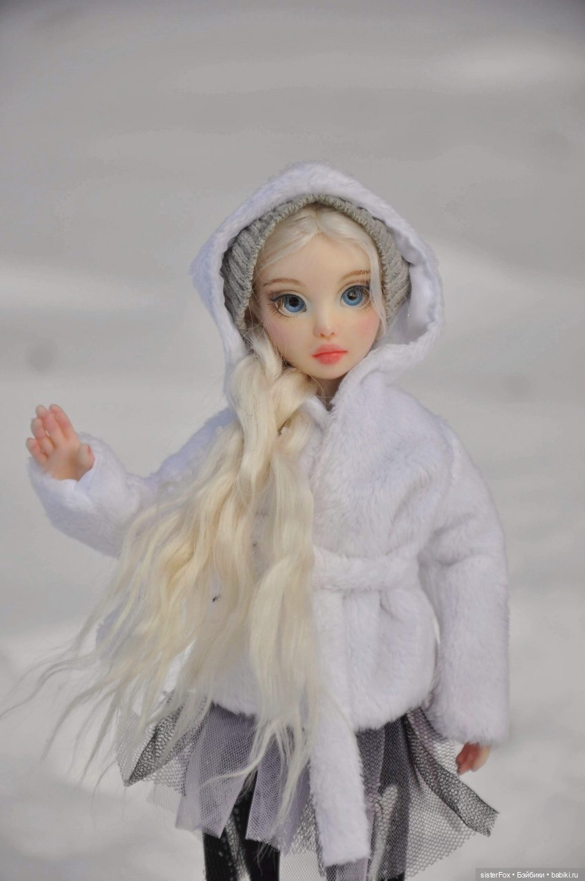 На саночках — Авторские шарнирные куклы своими руками: лепка (фото 6)