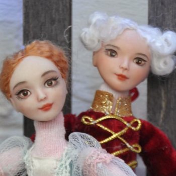 Куколки-болтушки на елку