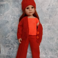 Вязаный комплект для Готц