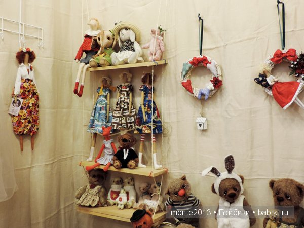 Выставка мишек Тедди в Выставочном Центре Союза Художников г. Санкт-Петербург 2014