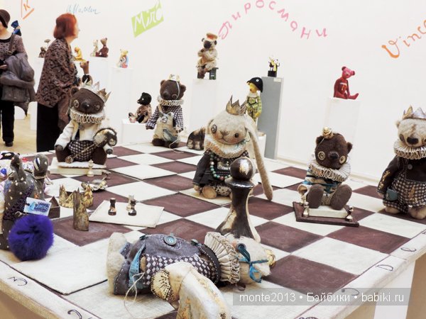 Выставка мишек Тедди в Выставочном Центре Союза Художников г. Санкт-Петербург 2014