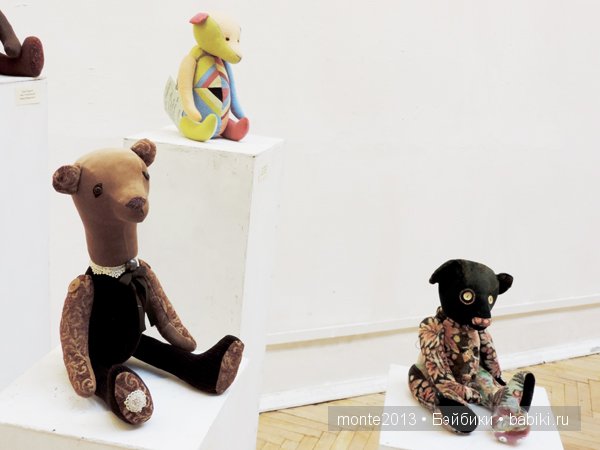 Выставка мишек Тедди в Выставочном Центре Союза Художников г. Санкт-Петербург 2014