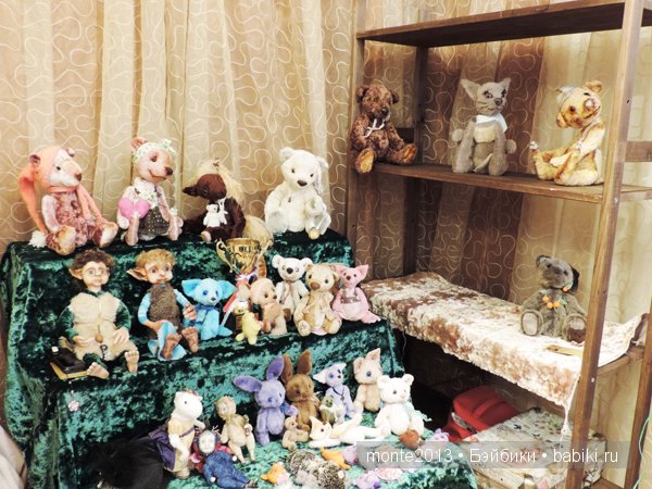 Выставка мишек Тедди в Выставочном Центре Союза Художников г. Санкт-Петербург 2014