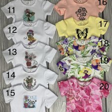 Футболочки для кукол Готц 42-50 см.