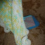 Вязаные пледы крючком для любимых кукол. Часть 1.