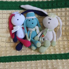 Цвета Цветаева и её друзья. Игрушки вязанные крючком