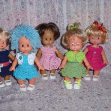 Мои любимые куколки ГДР Werk Schalkau  косолапки