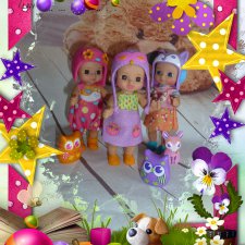 Небольшой обзор мини куколок Шу-шу (Chou-chou) ростом всего 12 см