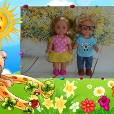 Моя небольшая коллекция куколок Evi Simba!