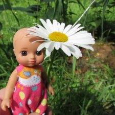 Малышня на прогулке в Бирюлёвском дендропарке