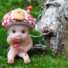 Sweet Pea Sculpts - Original Artist Miniature Dolls and Figurines made from Polymer Clay - часть 2