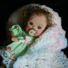 Ooak Miniature Dolls by Serena Butterfly - Авторские куклы дети by Serena Butterfly - 6