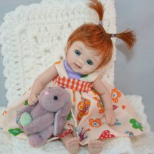 Ooak Miniature Dolls by Serena Butterfly - Авторские куклы дети by Serena Butterfly - 9
