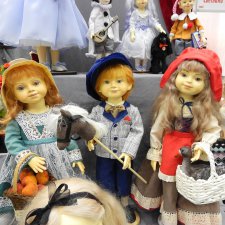 XV Международный осенний салон авторских кукол на Тишинке с 4 по 6 октября 2019 года в Москве - часть 1