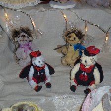 XI Московская международная выставка мишек Teddy - Ёжики