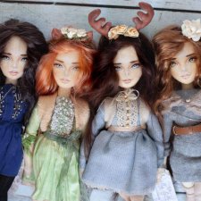 ViollyStudio - Авторские текстильные куклы Ольги Меркуловой