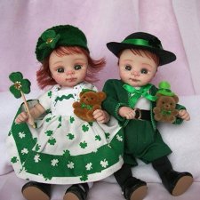 Авторские куклы дети из полимерной глины от Joni Lea - ч.14