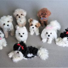 JanetsNeedleFelting - Авторские войлочные скульптуры домашних животных