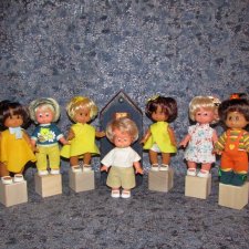 Мои куколки - косолапки Schalkau - 4 новеньких сестрички в моей коллекции