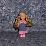 Очень симпатичная кукла Evi Simba 11 см ( старый молд )