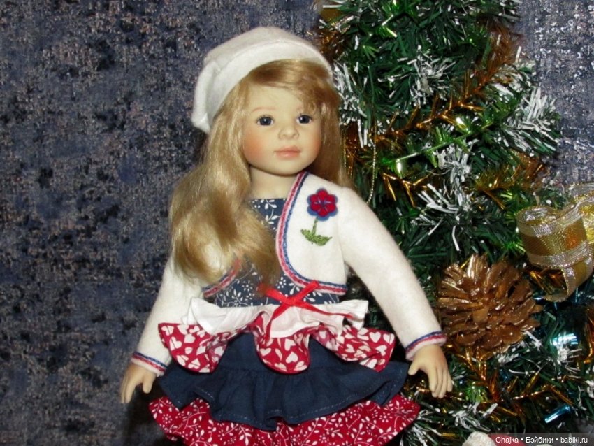 Новогодний подарок - Коллекционная кукла Lida ( Heidi Plusczok ) - special 2017 год (фото 9)