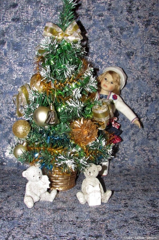 Новогодний подарок - Коллекционная кукла Lida ( Heidi Plusczok ) - special 2017 год (фото 10)