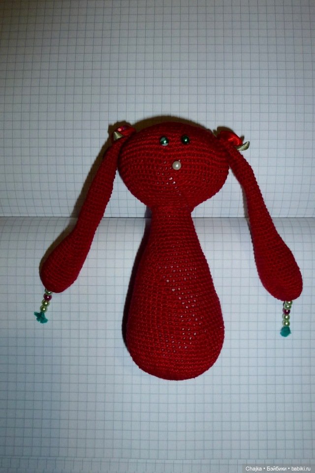 Авторский вязаный Зайка в технике амигуруми и мой Мастер - класс | Бэйбики Авторский вязаный Зайка в технике амигуруми и мой Мастер - класс (фото 9)