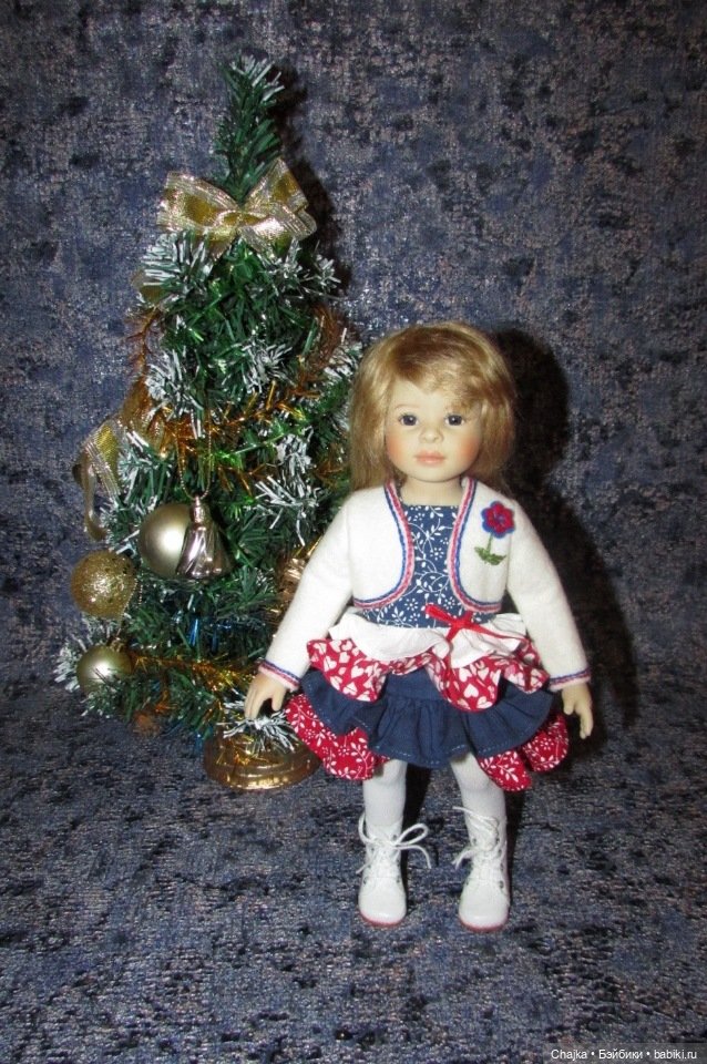 Новогодний подарок - Коллекционная кукла Lida ( Heidi Plusczok ) - special 2017 год (фото 2)