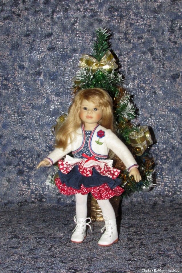 Новогодний подарок - Коллекционная кукла Lida ( Heidi Plusczok ) - special 2017 год (фото 5)