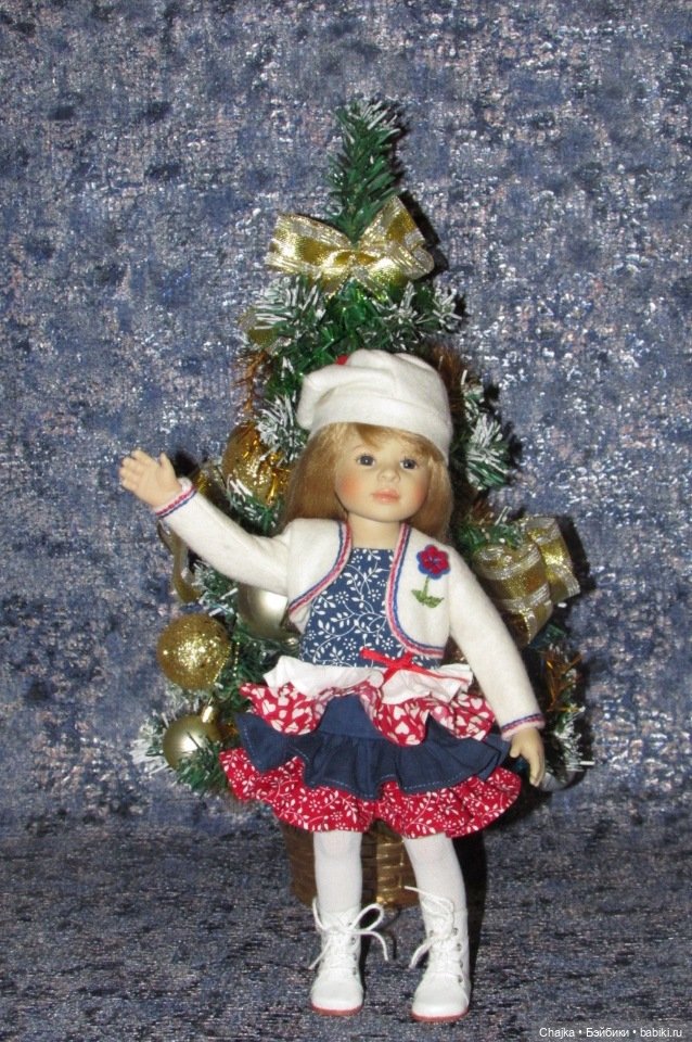 Новогодний подарок - Коллекционная кукла Lida ( Heidi Plusczok ) - special 2017 год (фото 6)