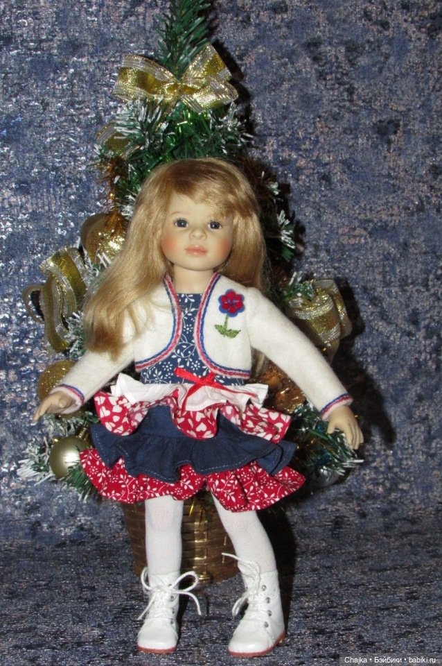 Новогодний подарок - Коллекционная кукла Lida ( Heidi Plusczok ) - special 2017 год (фото 4)