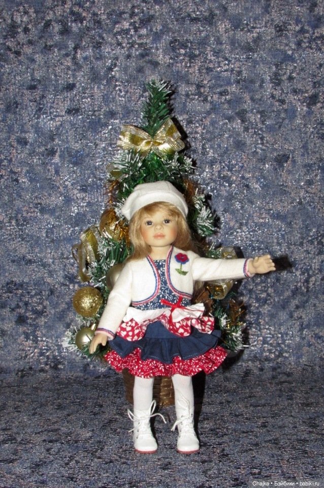 Новогодний подарок - Коллекционная кукла Lida ( Heidi Plusczok ) - special 2017 год (фото 8)