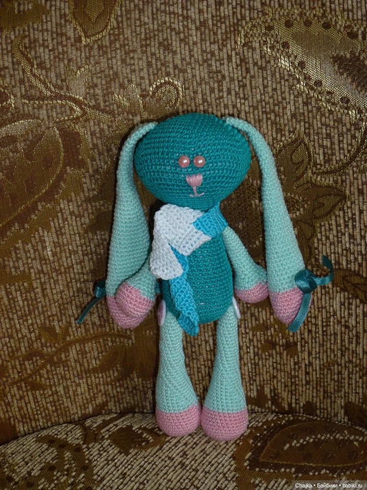 "Вспоминая прошлое" или Мои авторские работы - Вязаные зайцы - зайчики