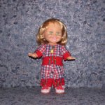 Комплект одежды: Пижамка для кукол Baby Face 34 см и схожих кукол