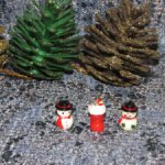 Лот 2: К Новому Году - Миниатюрные Снеговики и Рождественский сапожок