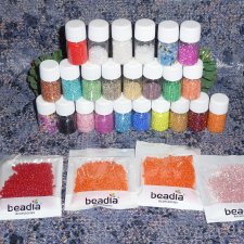 Мелкий и крупный бисер