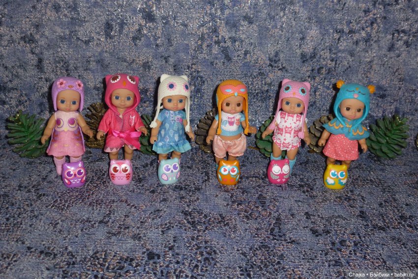 Мини куколки ростом 12 см от Zapf Creation "Chou-chou" - первая волна или первая серия