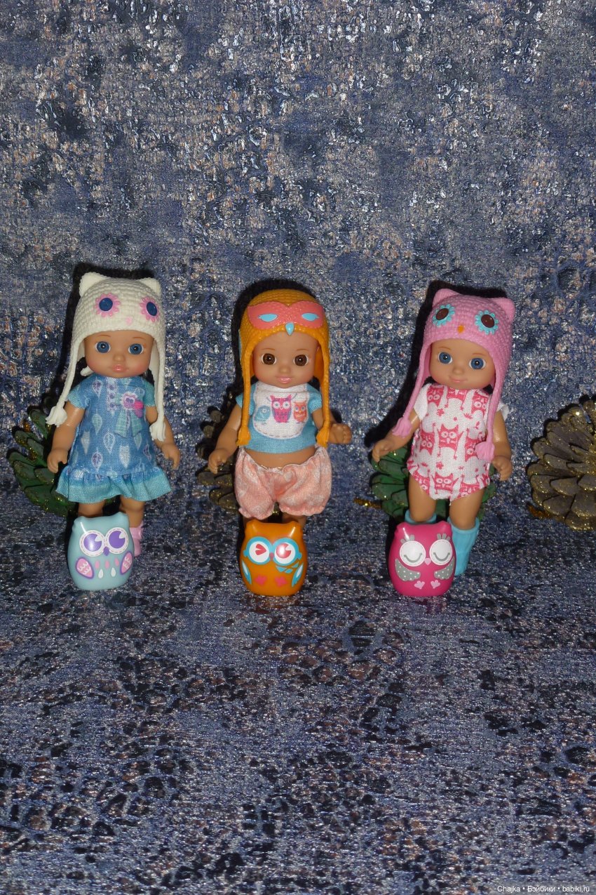 Мини куколки ростом 12 см от Zapf Creation "Chou-chou" - первая волна или первая серия