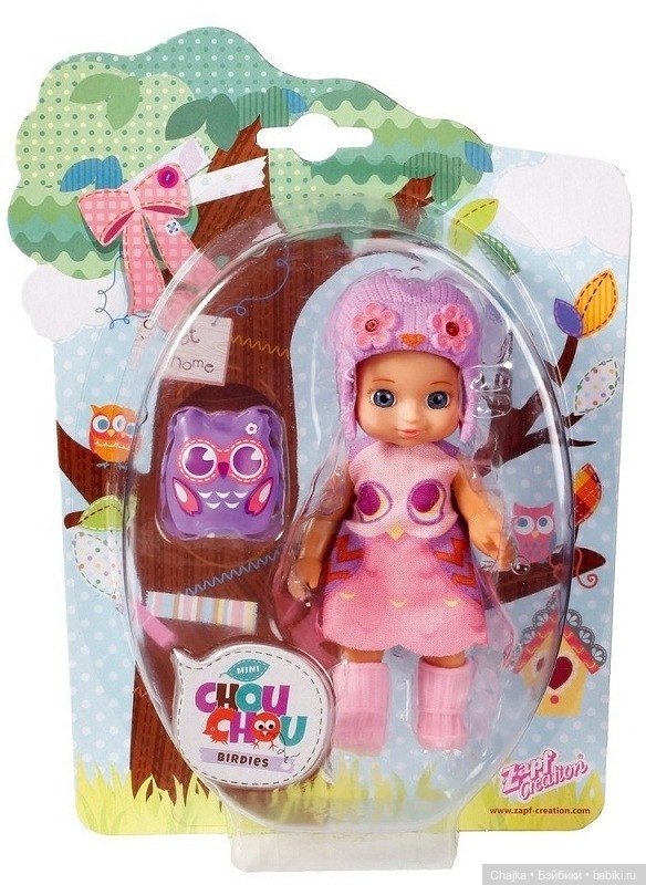 Мини куколки ростом 12 см от Zapf Creation "Chou-chou" - первая волна или первая серия (фото 4)