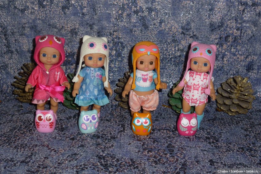 Мини куколки ростом 12 см от Zapf Creation "Chou-chou" - первая волна или первая серия